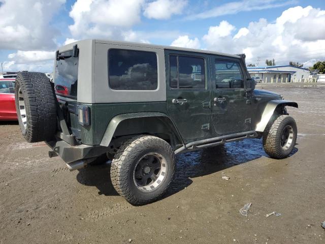 1J8GA59167L189825 - 2007 JEEP WRANGLER S GREEN photo 3