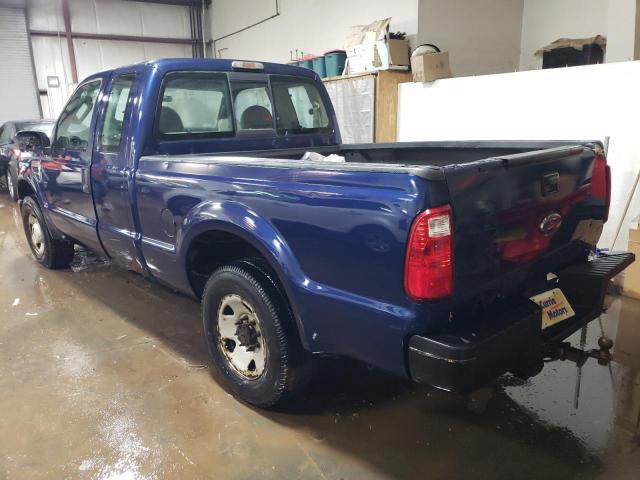 1FTNX20578EB20000 - 2008 FORD F250 SUPER DUTY BLUE photo 2