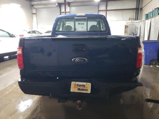 1FTNX20578EB20000 - 2008 FORD F250 SUPER DUTY BLUE photo 6