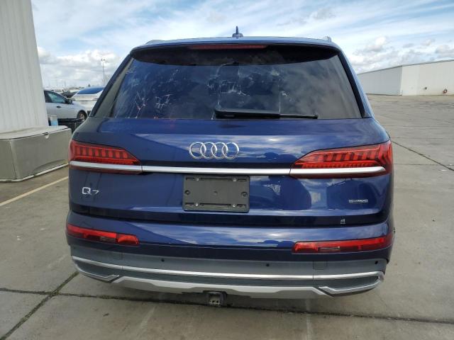 WA1AJAF70MD026652 - 2021 AUDI Q7 PREMIUM BLUE photo 6