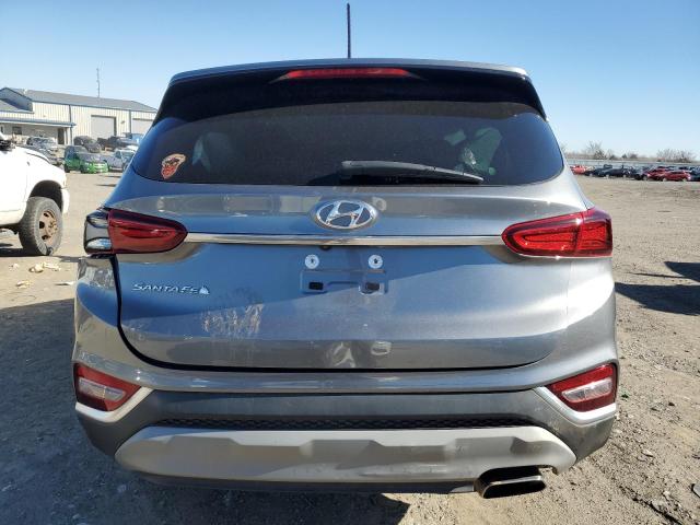 5NMS23AD9KH090449 - 2019 HYUNDAI SANTA FE SE GRAY photo 6