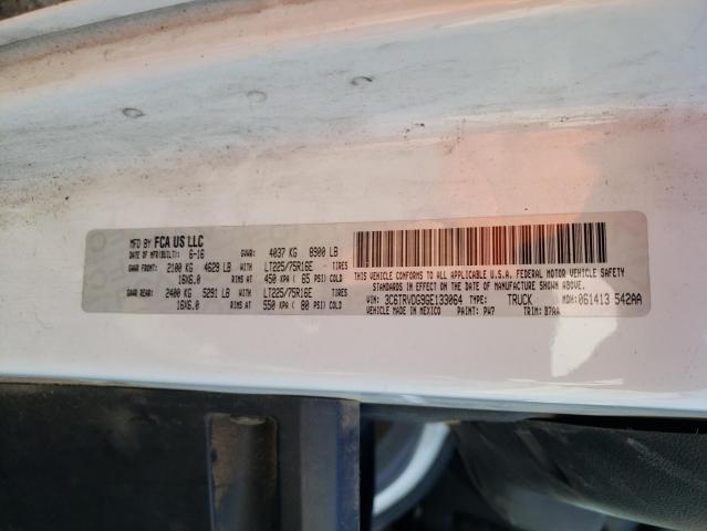 3C6TRVDG9GE133064 - 2016 RAM PROMASTER 2500 HIGH Ақ фото 13