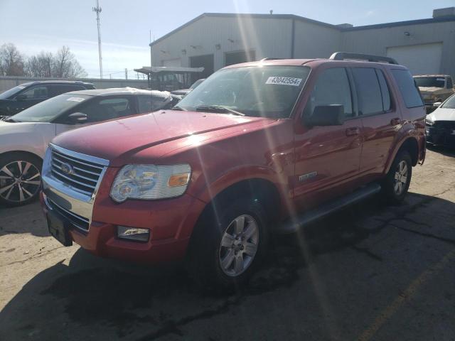 1FMEU73E47UB25365 - 2007 FORD EXPLORER XLT RED photo 1