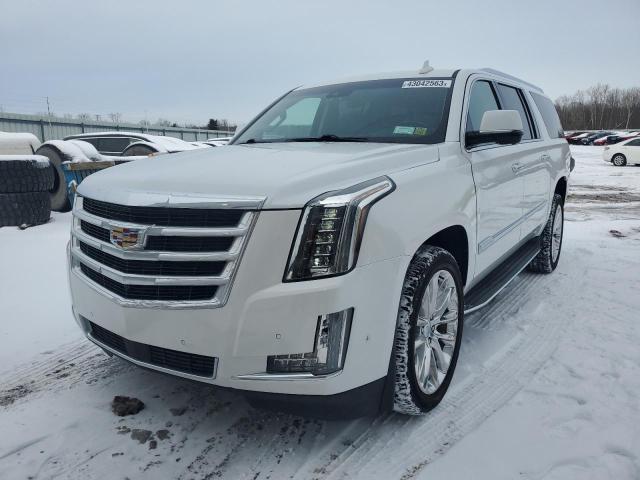 1GYS4HKJ7KR245470 - 2019 CADILLAC ESCALADE ESV LUXURY WHITE photo 1