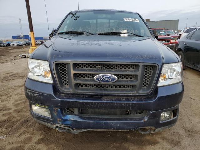 1FTPW14565FA08276 - 2005 FORD F150 SUPERCREW BLUE photo 5