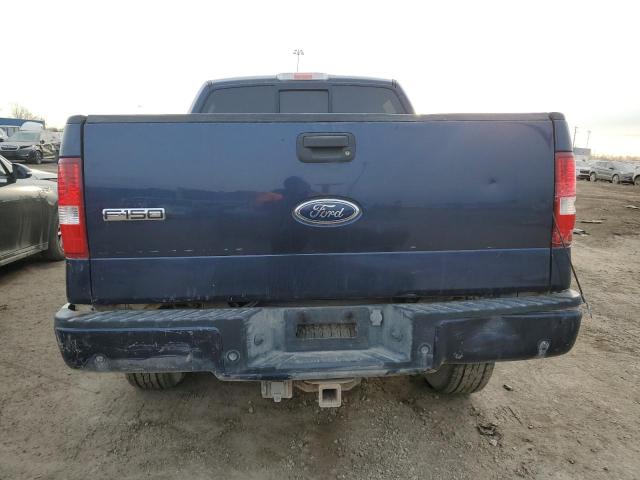 1FTPW14565FA08276 - 2005 FORD F150 SUPERCREW BLUE photo 6