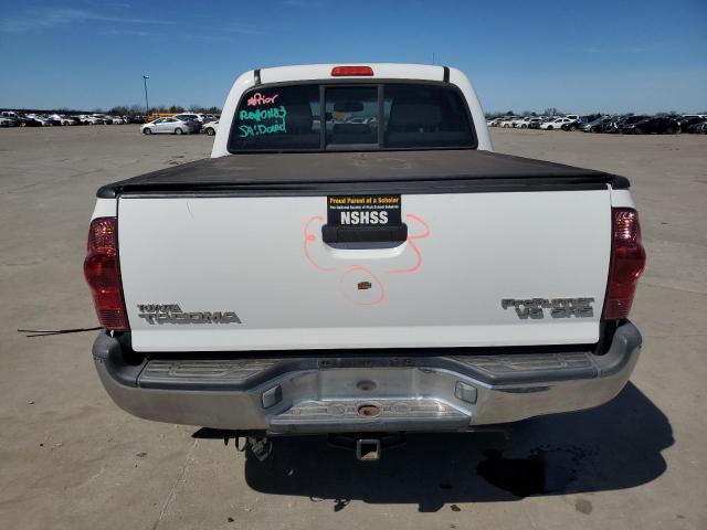 3TMJU62NX7M036838 - 2007 TOYOTA TACOMA DOUBLE CAB PRERUNNER WHITE photo 6