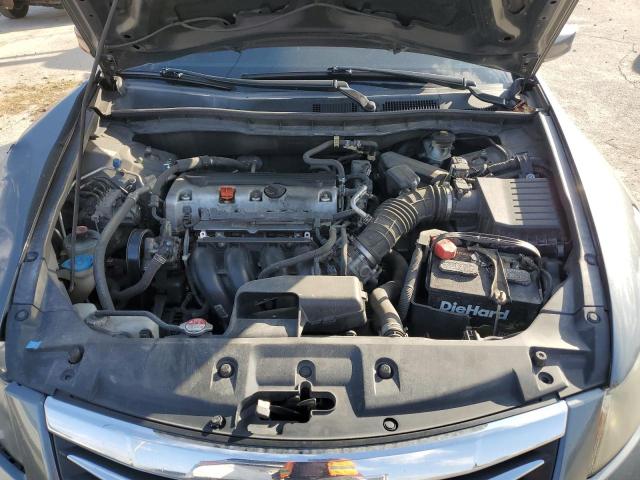 1HGCP2F33CA195808 - 2012 HONDA ACCORD LX GRAY photo 11