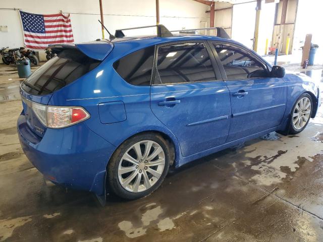 JF1GH74608G806671 - 2008 SUBARU IMPREZA WRX BLUE photo 3