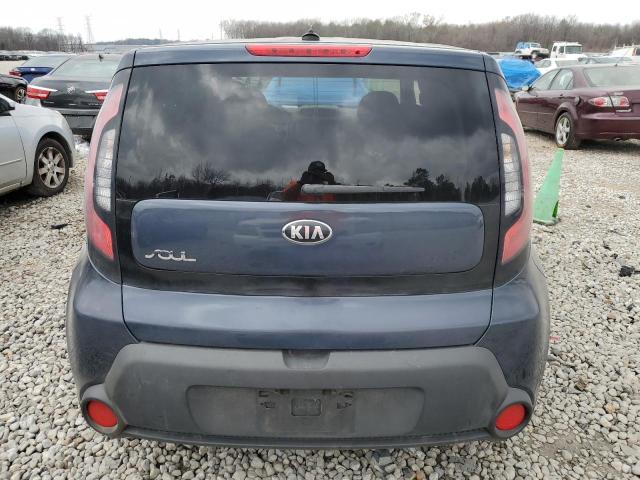 KNDJP3A52F7140563 - 2015 KIA SOUL + BLUE photo 6