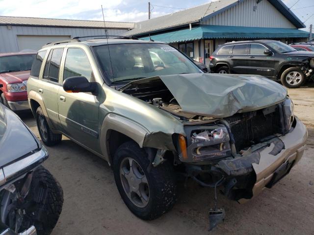 1GNDT13S142344921 - 2004 CHEVROLET TRAILBLAZE LS GREEN photo 4