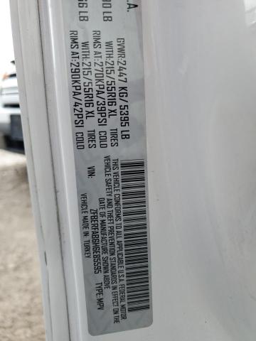 ZFBERFAB6H6E85595 - 2017 RAM PROMASTER 白色 照片 12