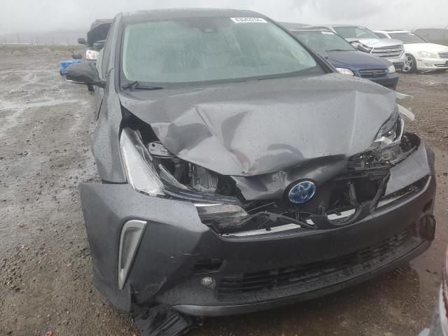 JTDKAMFU4N3153896 - 2022 TOYOTA PRIUS NIGHT SHADE Темно-сірий фото 5