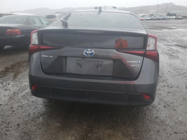 JTDKAMFU4N3153896 - 2022 TOYOTA PRIUS NIGHT SHADE Темно-сірий фото 6