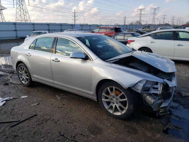 1G1ZE5EU8BF143241 - 2011 CHEVROLET MALIBU LTZ ვერცხლისფერი ფოტო 4