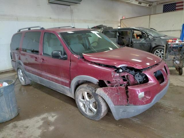 1GMDV33L55D163409 - 2005 PONTIAC MONTANA SV6 MAROON photo 4