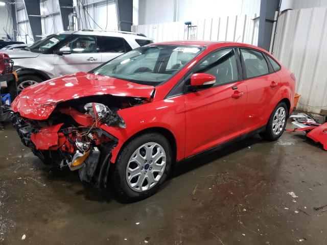 1FAHP3F20CL321327 - 2012 FORD FOCUS SE RED photo 1