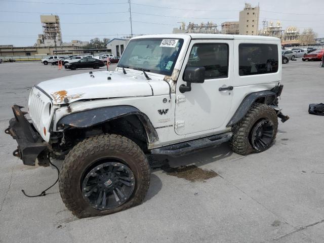 1C4AJWBG2CL212982 - 2012 JEEP WRANGLER SAHARA WHITE photo 1