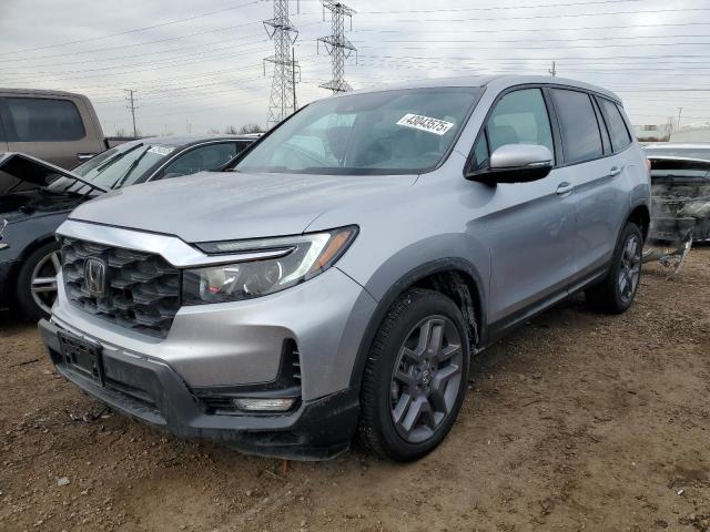 5FNYF8H52NB021277 - 2022 HONDA PASSPORT EXL SILVER photo 1