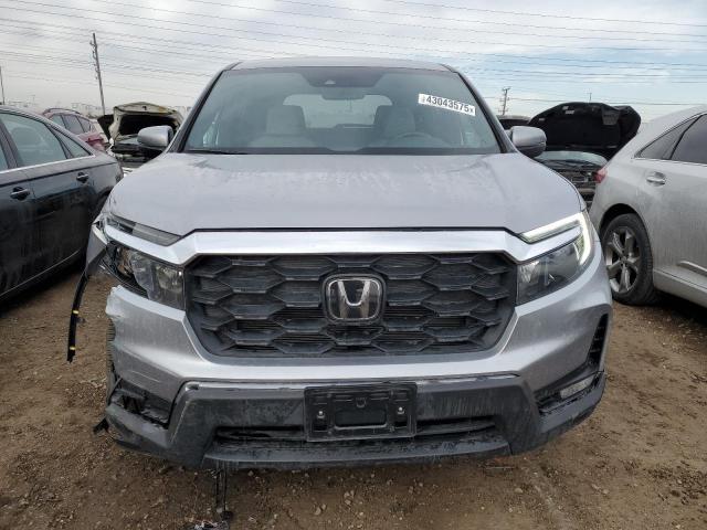 5FNYF8H52NB021277 - 2022 HONDA PASSPORT EXL SILVER photo 5