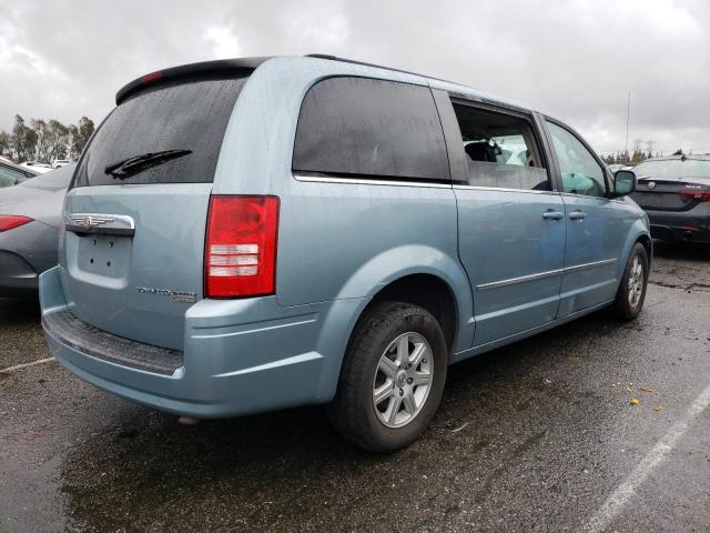 2A4RR8DX8AR366423 - 2010 CHRYSLER TOWN & COU TOURING PLUS TEAL photo 3