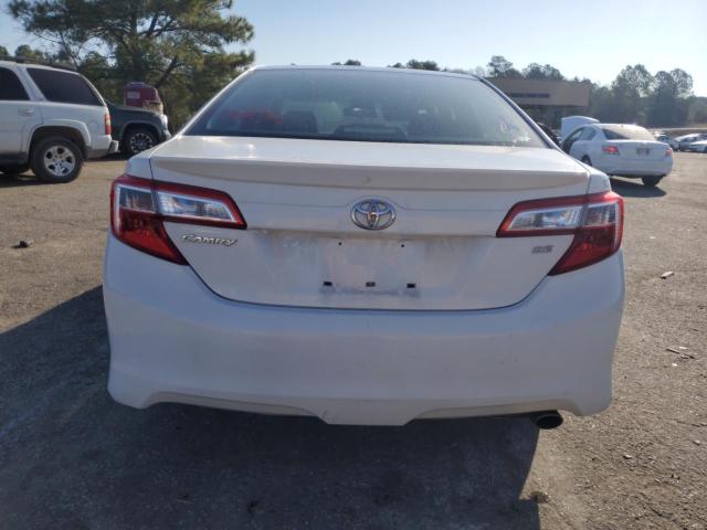 4T1BF1FK8CU584646 - 2012 TOYOTA CAMRY BASE WHITE photo 6