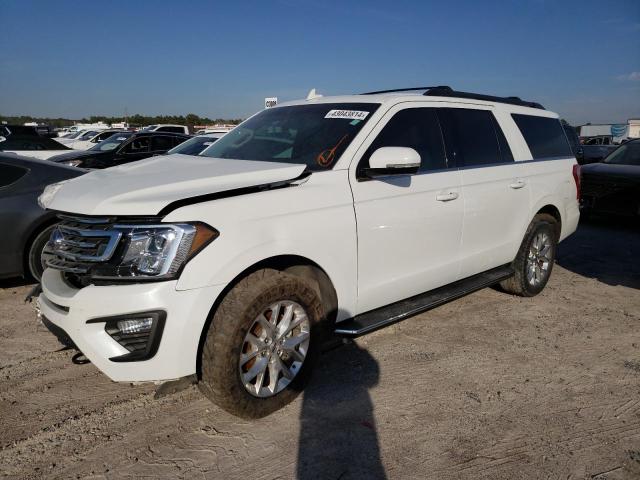 1FMJK1JT8MEA04430 - 2021 FORD EXPEDITION MAX XLT WHITE photo 1