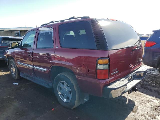 1GKEK13TX5J166866 - 2005 GMC YUKON MAROON photo 2