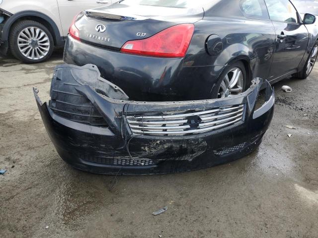 JNKCV64E18M129293 - 2008 INFINITI G37 BASE BLACK photo 12