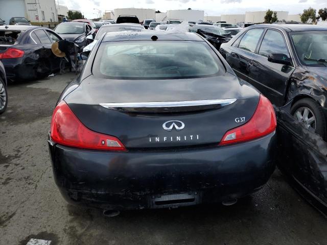 JNKCV64E18M129293 - 2008 INFINITI G37 BASE BLACK photo 6