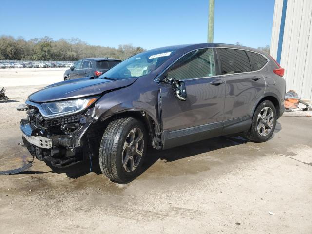 7FARW1H8XJE032242 - 2018 HONDA CR-V EXL GRAY photo 1