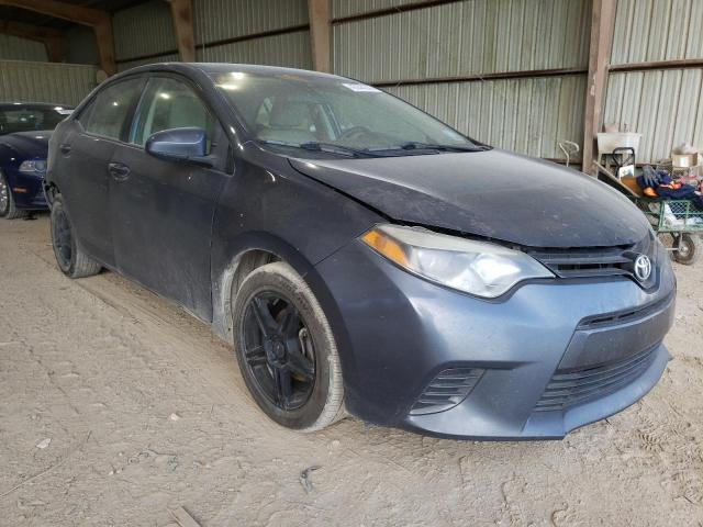 5YFBURHE4FP277699 - 2015 TOYOTA COROLLA L GRAY photo 4