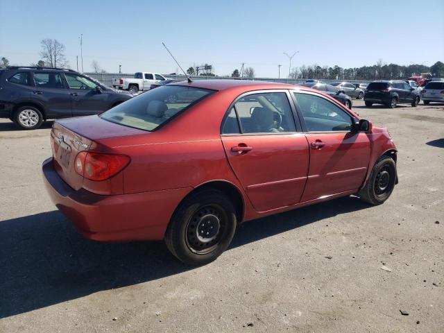 1NXBR32E88Z020215 - 2008 TOYOTA COROLLA CE RED photo 3