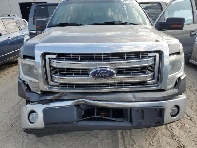 1FTFW1CT0EFC05570 - 2014 FORD F150 SUPERCREW GRAY photo 11