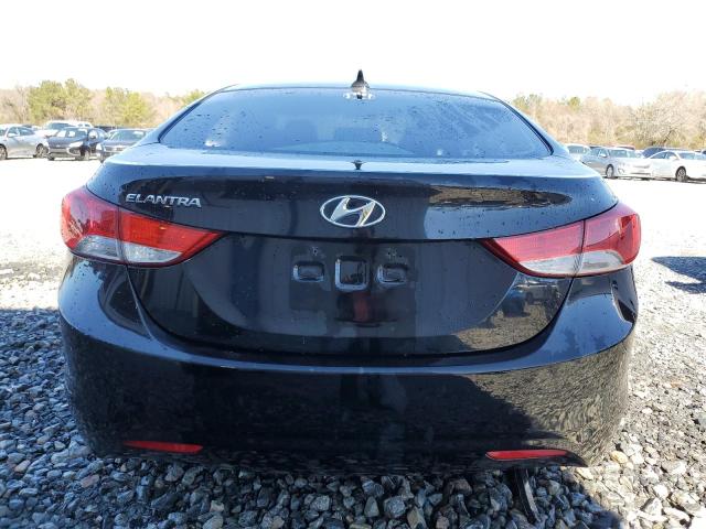 KMHDH4AE8BU172313 - 2011 HYUNDAI ELANTRA GLS BLACK photo 6