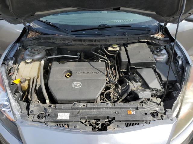 JM1BL1S69A1278821 - 2010 MAZDA 3 S SILVER photo 11