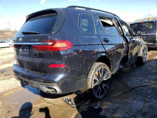 5UXCX4C52KLS37497 - 2019 BMW X7 XDRIVE50I BLACK photo 3