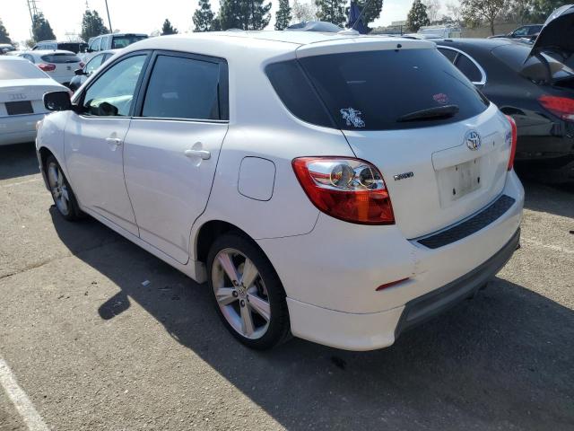 2T1KE40E19C007524 - 2009 TOYOTA COROLLA MA S WHITE photo 2