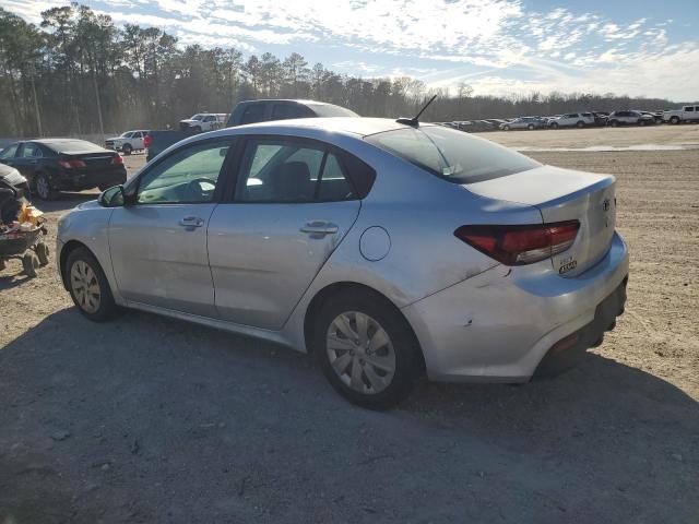 3KPA24AB6JE053834 - 2018 KIA RIO LX SILVER photo 2