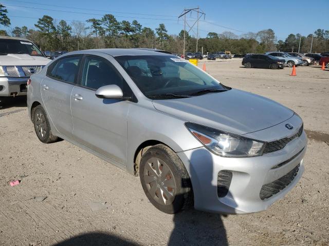 3KPA24AB6JE053834 - 2018 KIA RIO LX SILVER photo 4