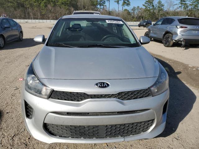 3KPA24AB6JE053834 - 2018 KIA RIO LX SILVER photo 5