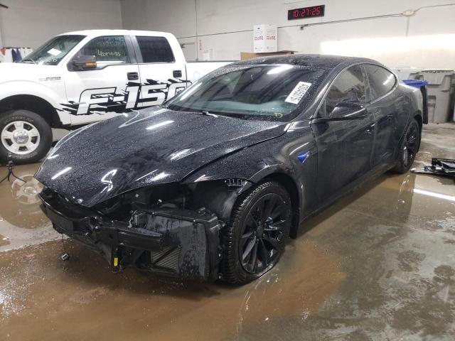 5YJSA1E28GF175047 - 2016 TESLA MODEL S BLACK photo 1