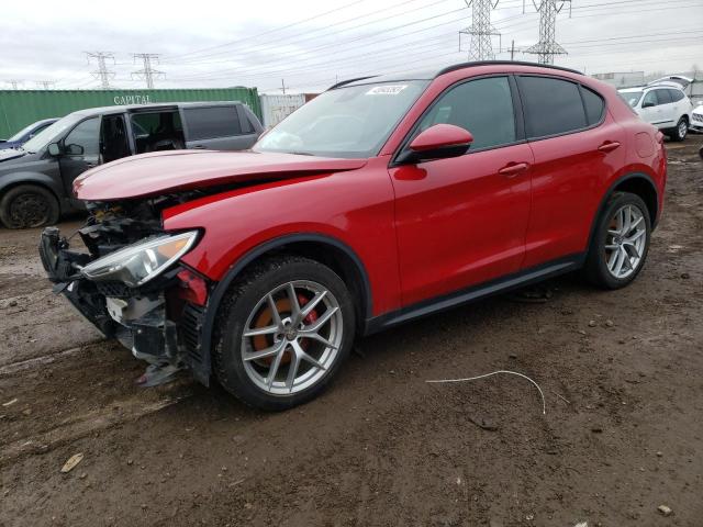 ZASFAKNN4J7B78002 - 2018 ALFA ROMEO STELVIO TI SPORT RED photo 1