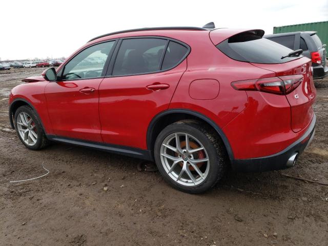 ZASFAKNN4J7B78002 - 2018 ALFA ROMEO STELVIO TI SPORT RED photo 2