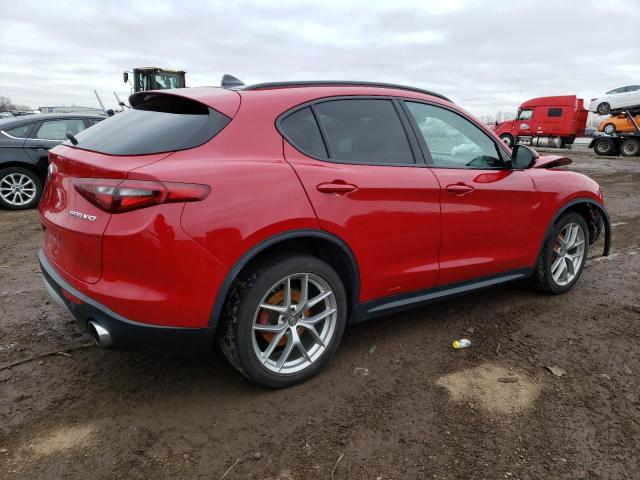 ZASFAKNN4J7B78002 - 2018 ALFA ROMEO STELVIO TI SPORT RED photo 3