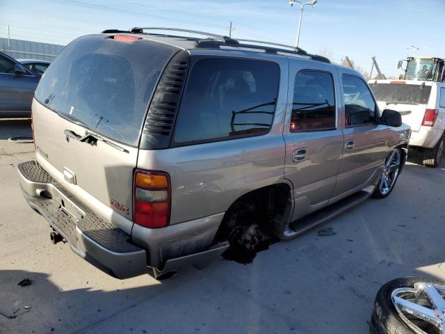 1GKEK63U52J259151 - 2002 GMC DENALI TAN photo 3