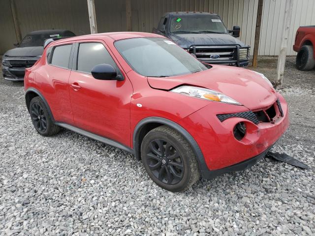 JN8AF5MR9ET353808 - 2014 NISSAN JUKE S RED photo 4