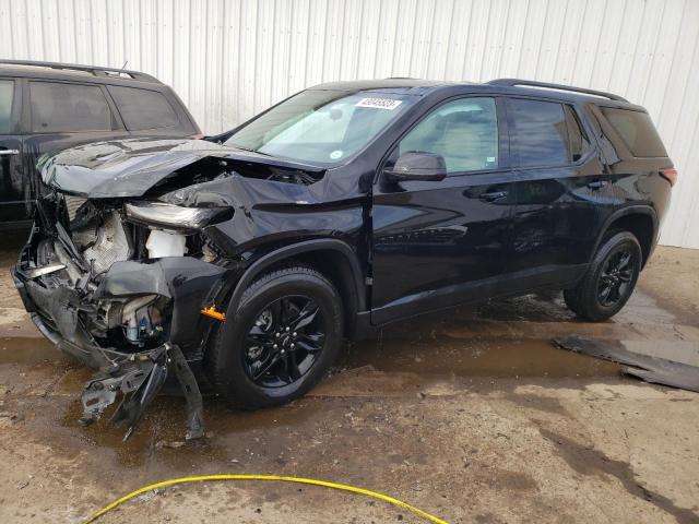 1GNEVFKW5PJ143968 - 2023 CHEVROLET TRAVERSE LS BLACK photo 1