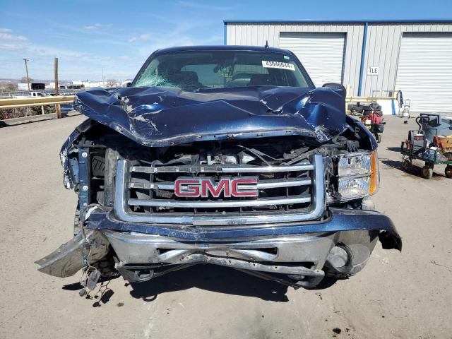 3GTP2VE71CG227614 - 2012 GMC SIERRA K1500 SLE BLUE photo 5