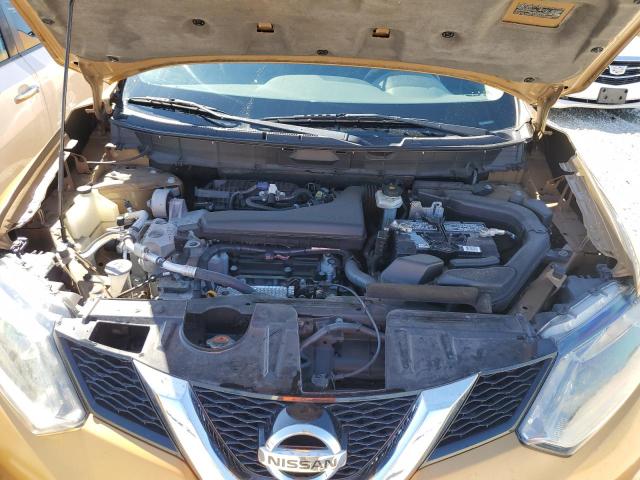 5N1AT2MV7EC777127 - 2014 NISSAN ROGUE S GOLD photo 12